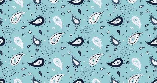 Boteh romance bohemian pattern. Cucumber print and national material. Elegance paper, colors curve. vector