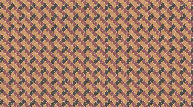 Abstract geometric textile pattern. Elegant, repeating design in muted earth tones. Ideal for website backgrounds, fabric prints, or decorative elements. vector