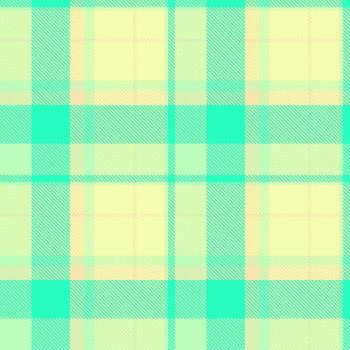 Royal background tartan seamless, sensual check fabric . Curve plaid pattern textile texture in light and lime colors. vector