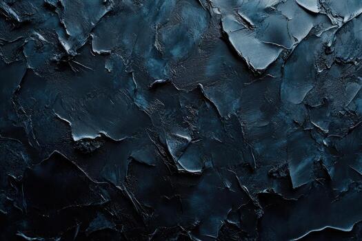 Textured dark blue surface with layered abstract design for creative background photo