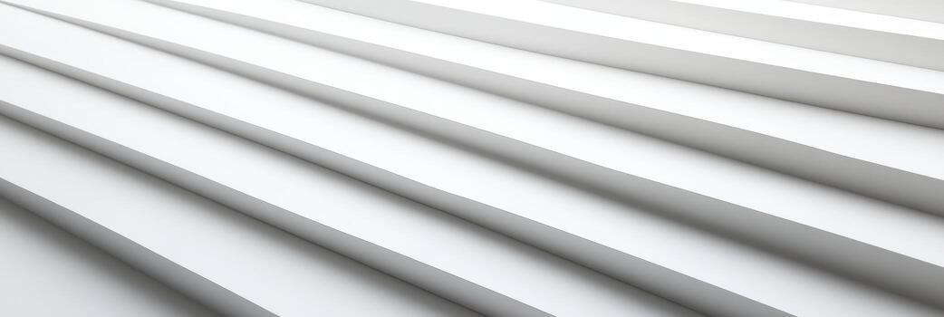 Textured white paper with layered folds and sharp shadows at an angle photo