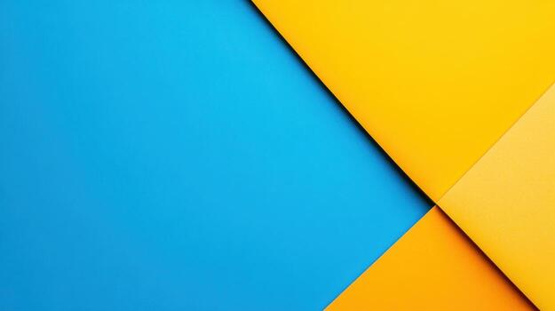 Colorful geometric shapes create a vibrant background for design projects photo