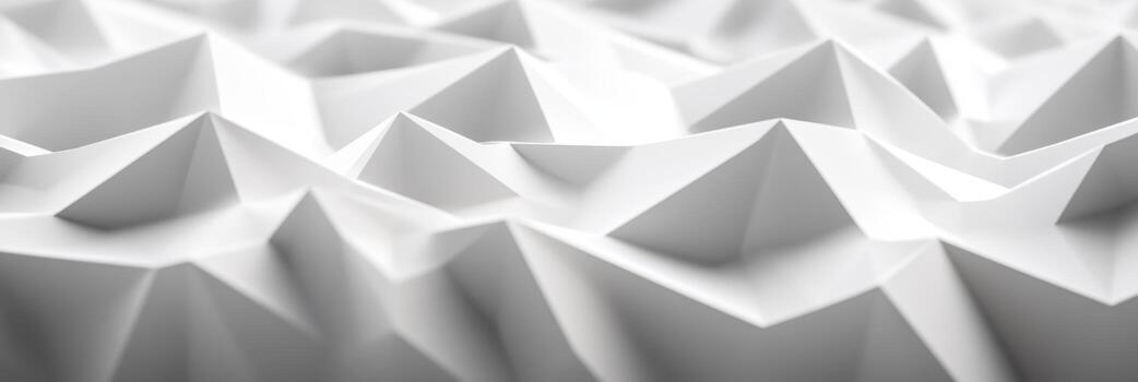 resumen blanco texturizado superficie con angular picos y valles foto
