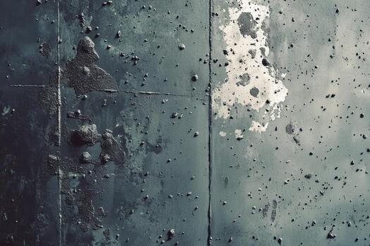 resumen textura de desgastado metal superficie en urbano ambiente foto