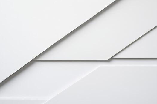 Abstract geometric patterns create a modern and clean aesthetic in design photo