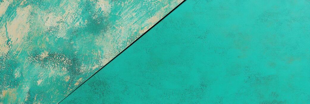 Bold turquoise textures creating an abstract background for design work photo