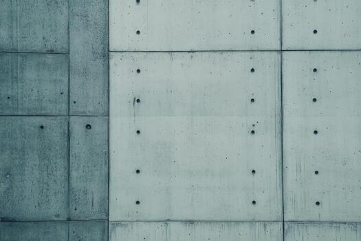 Concrete wall with textured surface showcasing modern architectural design photo