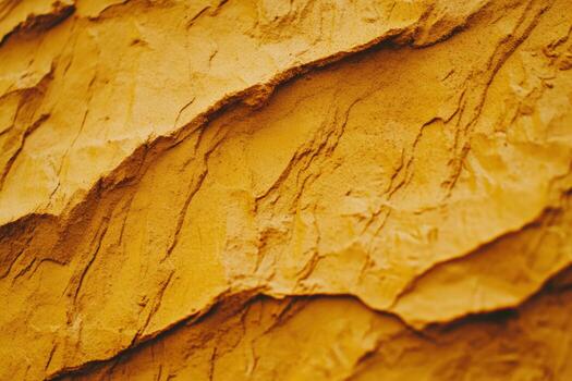 Textured layers of orange-brown earth with intricate patterns photo