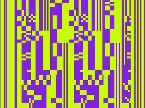 Glitch error pattern background layout banner print art editable vector