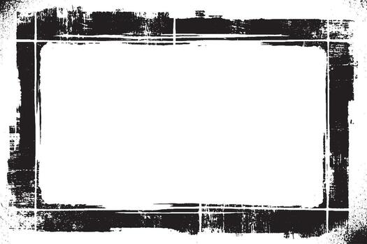Grunge Border Frame Texture vector