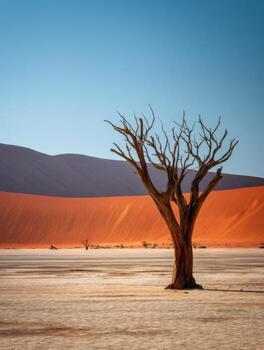 The Unreal Environment Of Namibias Deadvlei photo