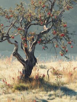A Feeling Of Nostalgia From An Apple Tree In The Sun photo