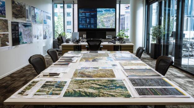 A Session for Strategic Planning with Geological Maps and Data photo