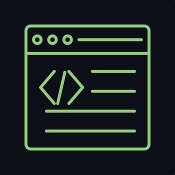 Web Programing trendy perfect design useful creative Illustration art colorful background vector