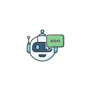 AI-Powered Robot Assistant Delivering Seamless Technical Support and Logistics Solutions Through Automation and Smart Collaboration with Diverse Teams vector