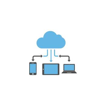 datos nube informática solución para negocio estrategia y gestión. ai sistema para datos recopilación, datos analítica, supervisión actuación, y servidor base de datos eficiencia vector