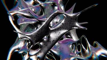 design av fantasi kromtyp trogen y2k looping design element bakgrund video