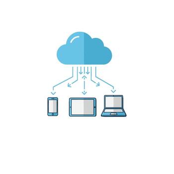 AI System for Data Cloud Computing Big Data Analytics, Machine Learning, and a Predictive Model for Financial Growth, Management, and Analysis vector