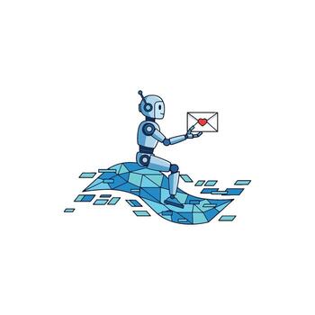 futurista ai cerebro y inteligente robot inteligencia escaparate el evolución de un máquina mente, robótica conexión, y el imaginación de artificial inteligencia tecnología en esta acortar Arte vector