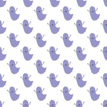 patrón sin costuras con elementos de halloween. vector