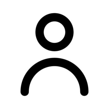 User icon. User icon in trendy flat style isolated on white background. User symbol for your web site design, logo, app, UI. User icon illustration, EPS10. vector