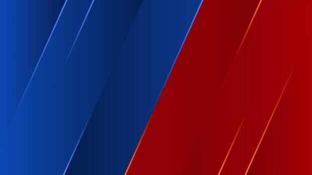 Modern sport background with geometric style. Creative red blue background. Simple geometric background. vector