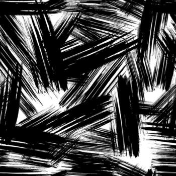 Seamless pattern with hand drawn smear on white background. Abstract grunge texture. Fine illustration vector