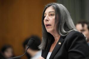 Dr. Debra Houry speaks during a Senate Health, Education, Labor and Pensions Committee hearing with former U.S. Centers for Disease Control and Prevention (CDC) Director Susan Monarez, who was ousted after resisting changes to vaccine policy that were advanced by Health and Human Services (HHS) Secretary Robert F. Kennedy Jr., on Capitol Hill in Washington, D.C., Sept. 17, 2025. editorial_image