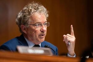 Sen. Rand Paul (R-Ky.) asks questions as Susan Monarez, former Director of the Centers for Disease Control and Prevention, testifies in front of the Senate Committee on Health, Education, Labor, and Pensions in Washington, D.C., on Sept. 17, 2025. On Aug. 27, Monarez was fired from the CDC amid a policy disagreement with Health and Human Services Secretary Robert F. Kennedy Jr. editorial_image