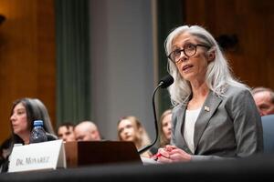 Susan Monarez, former Director of the Centers for Disease Control and Prevention, testifies in front of the Senate Committee on Health, Education, Labor, and Pensions in Washington, D.C., on Sept. 17, 2025. On Aug. 27, Monarez was fired from the CDC amid a policy disagreement with Health and Human Services Secretary Robert F. Kennedy Jr. editorial_image
