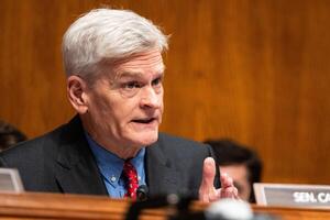 Sen. Bill Cassidy (R-Ky.) asks questions as Susan Monarez, former Director of the Centers for Disease Control and Prevention, testifies in front of the Senate Committee on Health, Education, Labor, and Pensions in Washington, D.C., on Sept. 17, 2025. On Aug. 27, Monarez was fired from the CDC amid a policy disagreement with Health and Human Services Secretary Robert F. Kennedy Jr. editorial_image