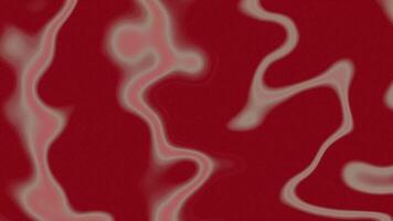 rörelse grafisk terar en dynamisk och vätska turbulent mönster i nyanser av röd, rosa, och grå, skapande ett elegant flytande marmor effekt. video