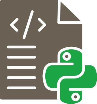 Python Modern Color Based Symbol vector