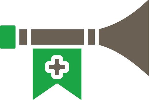 Trumpet Subtle User Interface Graphic vector