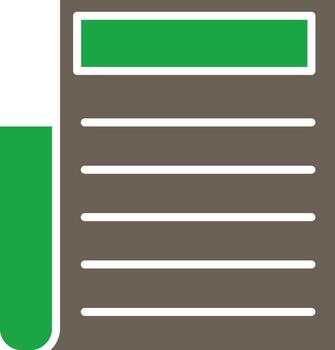 Newspaper Clean Frame Design Object vector