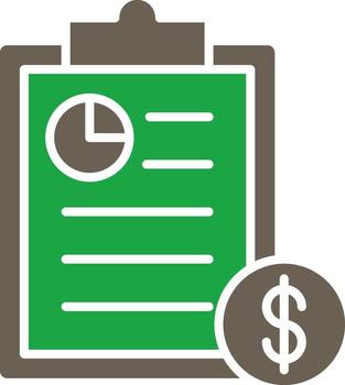 Report Minimal Graphic Visual Element vector