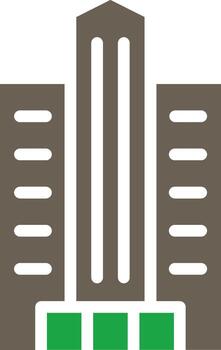 Skyscraper Vivid Application UI Element vector