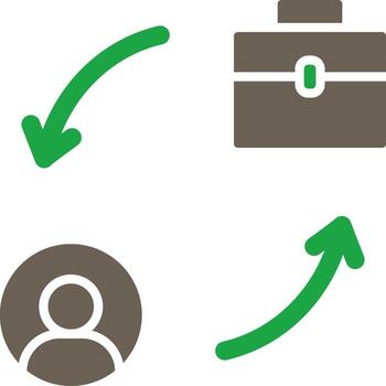 B2c Thin Line Art Element vector