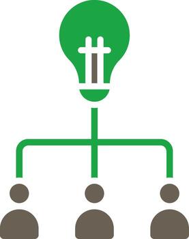 Brainstorming Bold Mobile App Graphic vector