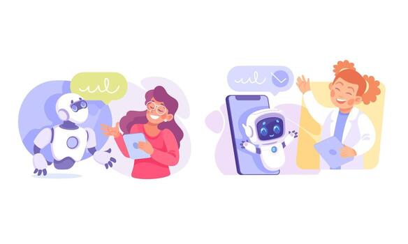 Exploring Meaningful and Engaging Interactions Between Humans and Robots in Various Fields vector