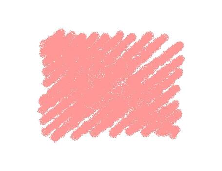 Pink crayon frame in rough sketch style with scribble highlight and pastel rectangle form. Quote banner and background accent, ideal for graphic template or creative poster. vector