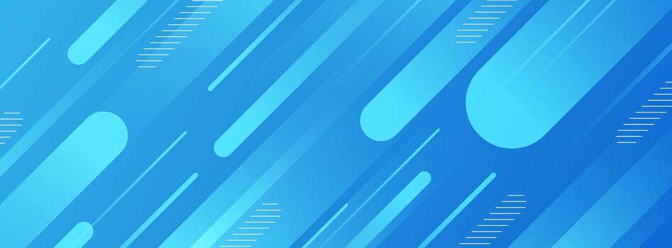Blue Gradient Diagonal Lines Abstract Background Banner Design with Soft Light Effect for Graphic Art vector