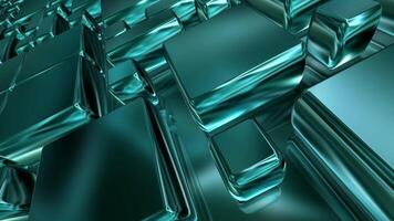 rörelse över djup kricka bricka mönster, exklusiv bakgrund med elegant metallisk slingor och premie unik design video