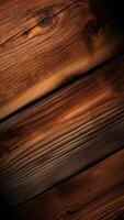 único rotação do natural de madeira decks destacando autêntico grão padrões para sofisticado criativo visual projetos video