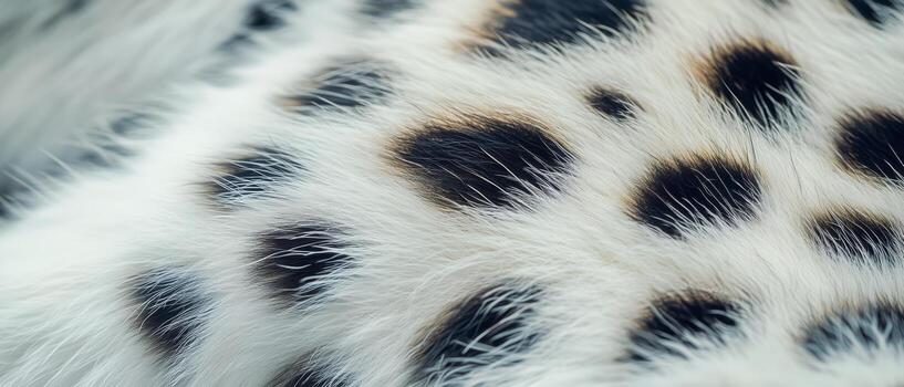 Close View of a Leopards Spotted Fur Highlighting Intricate Patterns in Sunlight photo