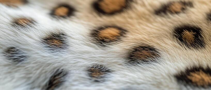 Detailed View of Leopard Fur Showcasing Unique Patterns and Textures photo
