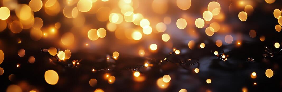 Bright and Colorful Bokeh Lights Create a Magical Atmosphere at a Night Event. photo