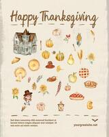 Thanksgiving Instagram Post Template