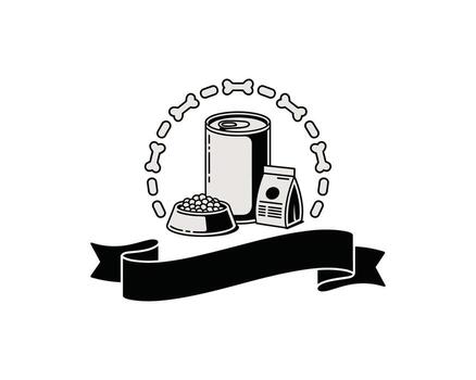 Peanut Butter Can and Packet Options with Food Near Me vector