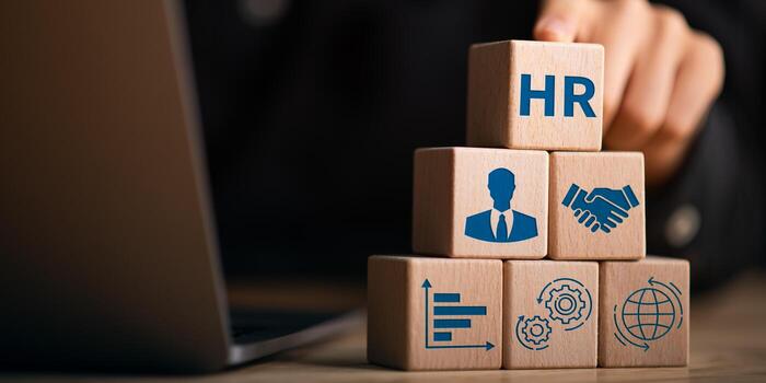 Modern HR strategy is built on strong foundations of talent acquisition, data analytics, automation, and global workforce integration, driving sustainable organizational growth and success. photo